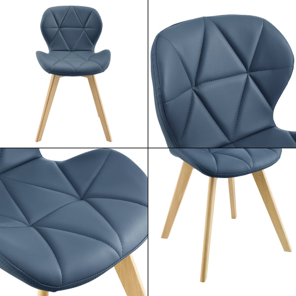 Eetkamerstoelen Älmhult set van 6 stuks [en.casa]