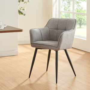 Eetkamerstoelen Birmingham fauteuils 81x57x53 cm [en.casa]