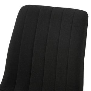 Eetkamerstoel set van 4 Elsern 89x43x52 cm [en.casa]