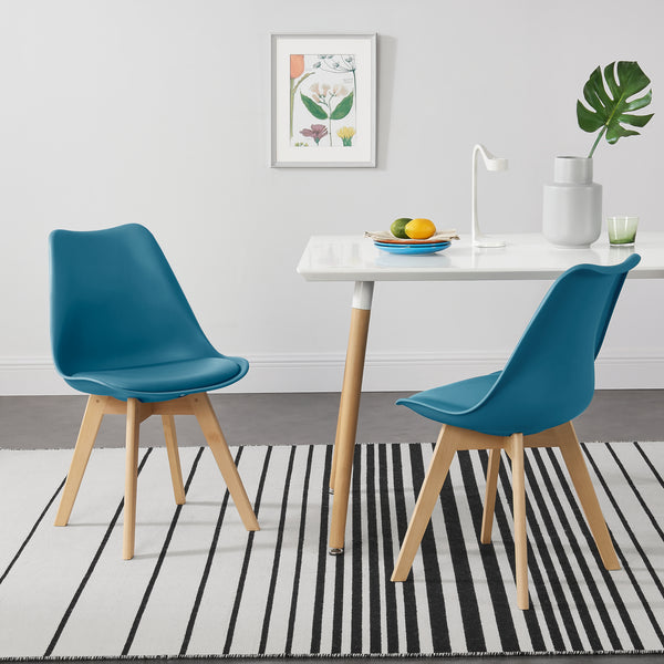 Eetkamerstoelen Fläten set van 2 stuks [en.casa]