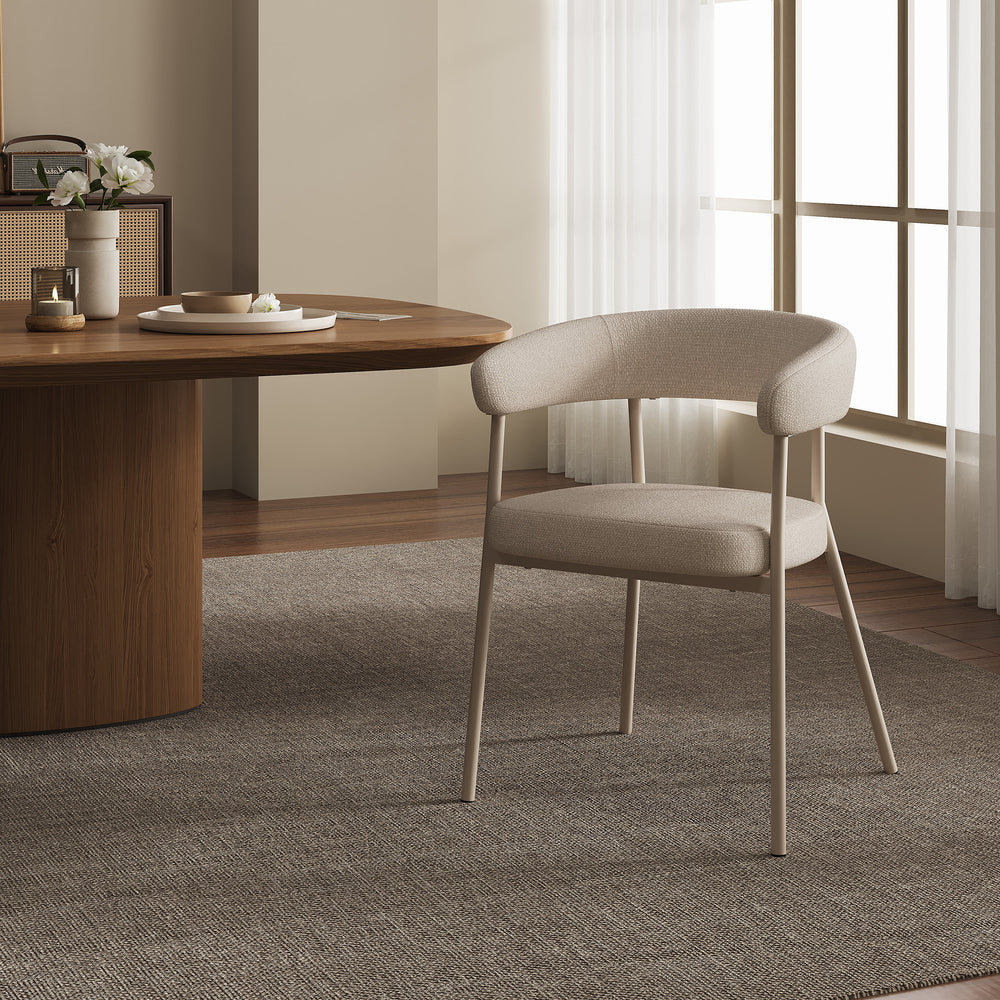 Eetkamerstoel Huk set 78x57x56 cm [en.casa]