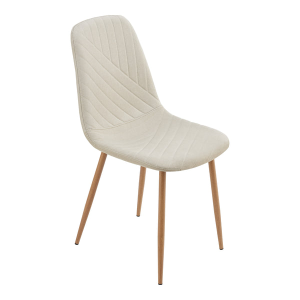 Eetkamerstoel set van 4 Köfering 89x44x54 cm [en.casa]