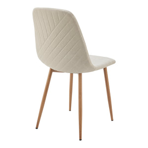 Eetkamerstoel set van 4 Köfering 89x44x54 cm [en.casa]