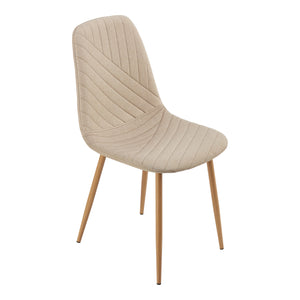 Eetkamerstoel set van 4 Köfering 89x44x54 cm [en.casa]