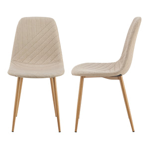 Eetkamerstoel set van 4 Köfering 89x44x54 cm [en.casa]