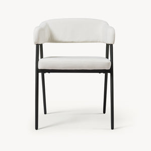 Eetkamerstoel Kohlmand set 77x59x55 cm [en.casa]