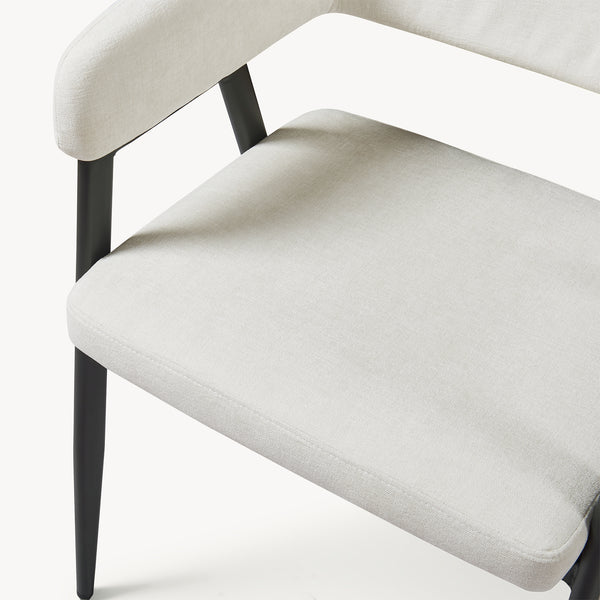 Eetkamerstoel Kohlmand set 77x59x55 cm [en.casa]