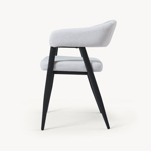 Eetkamerstoel Kohlmand set 77x59x55 cm [en.casa]