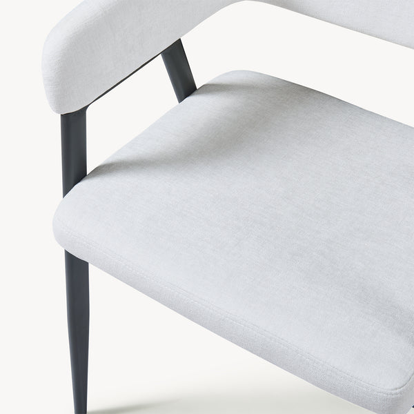 Eetkamerstoel Kohlmand set 77x59x55 cm [en.casa]