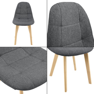 Eetkamerstoel Kopparberg 86x53x47 cm set van 2 - 5 varianten