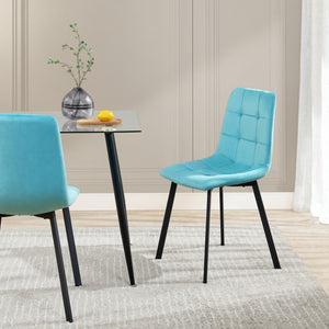 [en.casa] Eetkamerstoel Lexnitz 89x44x52 cm set van 2 - 3 varianten