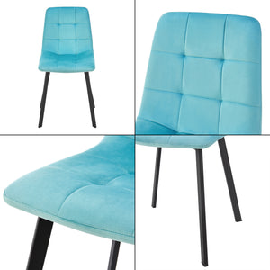 [en.casa] Eetkamerstoel Lexnitz 89x44x52 cm set van 2 - 3 varianten