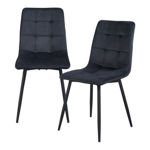 [en.casa] Eetkamerstoel set van 2 Lexnitz 89x44x45 cm - 4 varianten