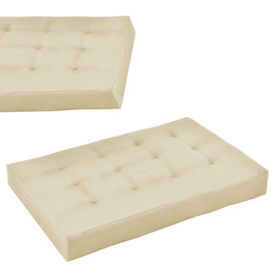 [en.casa]® Kussens voor op Pallet sofa - Pallet bank +/- pallets 