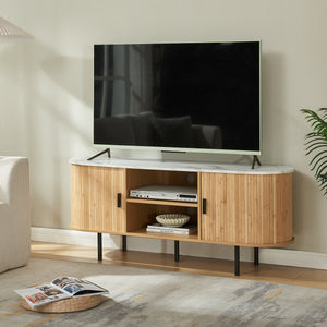 Tv meubel Tvedestrand 140x40x55 cm [en.casa]