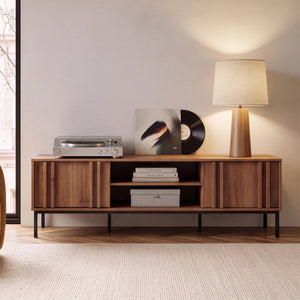 Tv-kast Kilmandar 160x40x49 cm walnootlook [en.casa]