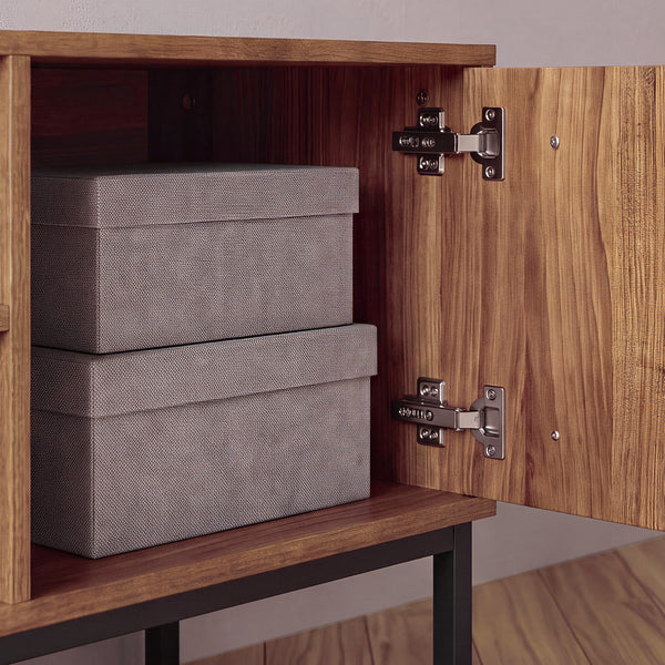 Tv-kast Kilmandar 160x40x49 cm walnootlook [en.casa]