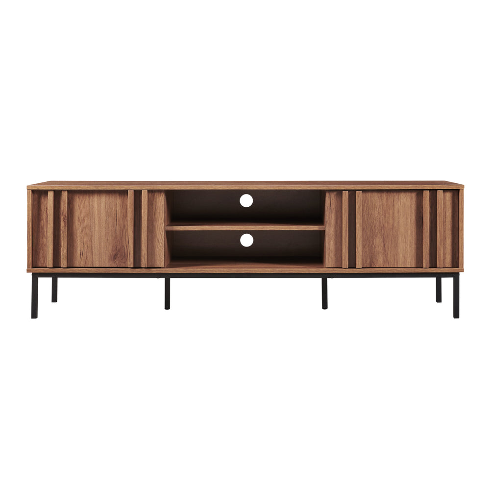 Tv-kast Kilmandar 160x40x49 cm walnootlook [en.casa]