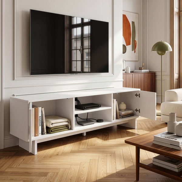 Tv-kast Katanshumn met 2 deuren 150x39x45 cm [en.casa]