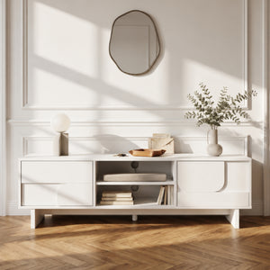 Tv-kast Katanshumn met 2 deuren 150x39x45 cm [en.casa]
