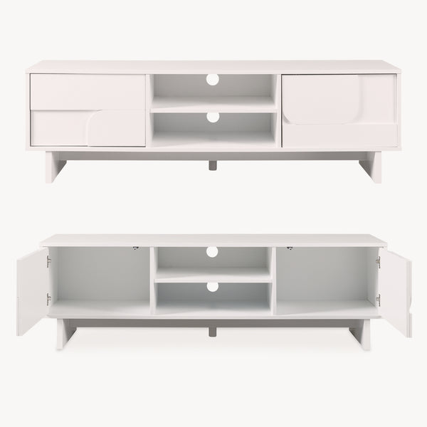 Tv-kast Katanshumn met 2 deuren 150x39x45 cm [en.casa]