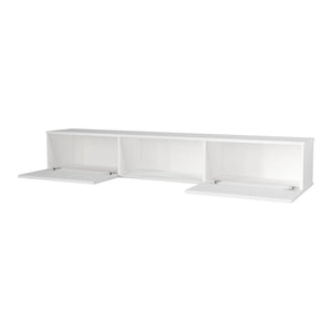 [en.casa] Tv-meubel Paltamo zwevend 180x31x29,5 cm