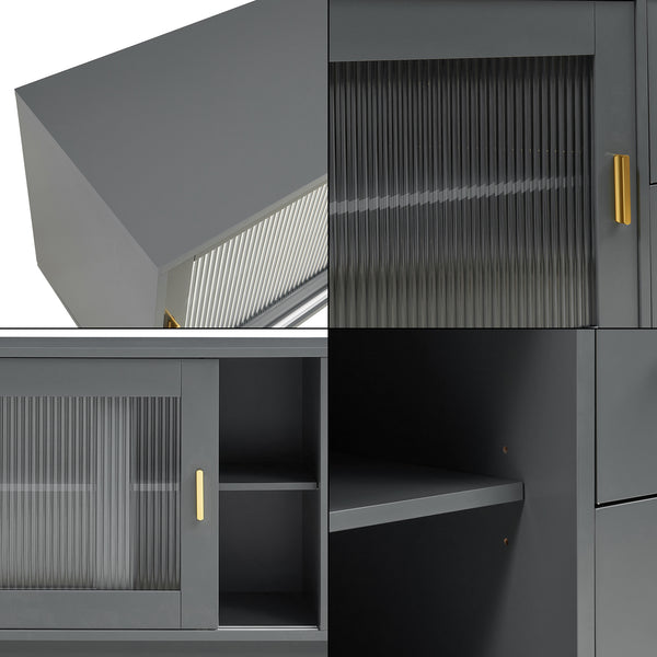 Tv-meubel Susa 160x40x65 cm [en.casa]
