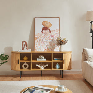 Tv meubel Tvedestrand 140x40x55 cm [en.casa]