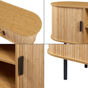 Tv meubel Tvedestrand 140x40x55 cm [en.casa]