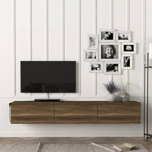 [en.casa] Tv-meubel Vihti zwevend 180x31x29,5 cm