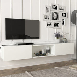 Fernsehschrank Paltamo 180x31x29,5cm in verschillende kleuren [en.casa] - premiumXL