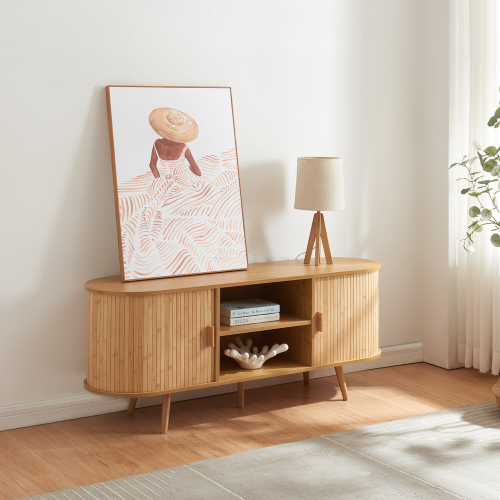 Sideboard Nordkapp met 2 deuren [en.casa] - premiumXL