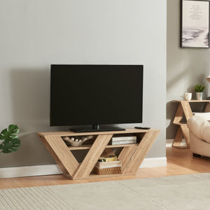 Fernsehtafel Nome 110x30x40cm Eikenlook [en.casa] - premiumXL