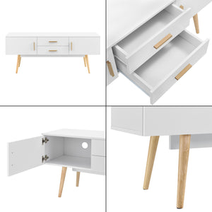 TV meubel Alavus tv kast met 2 lades 140x40x56 cm - 3 kleuren