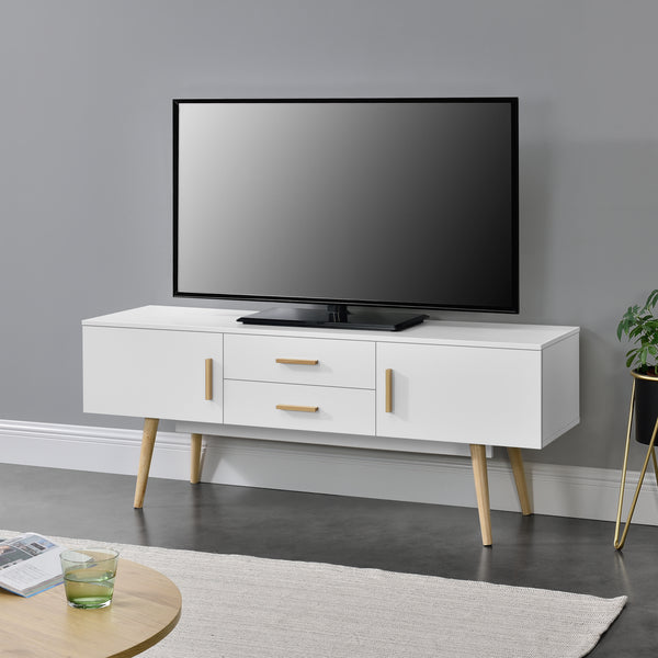 TV meubel Alavus tv kast met 2 lades 140x40x56 cm - 3 kleuren