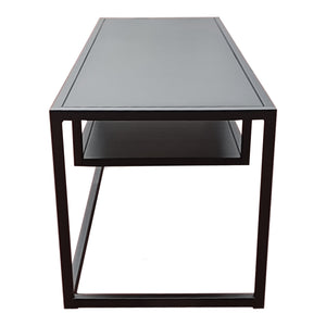 TV meubel Isokyrö metaal 120x40x40 cm [en.casa]