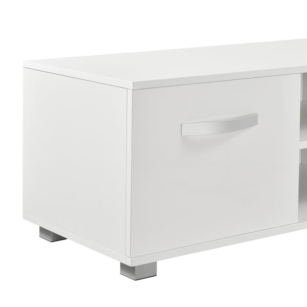 Tv meubel Laugar met planken en opbergvakken 120x40x38 cm - verschillende kleuren