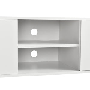 Tv meubel Laugar met planken en opbergvakken 120x40x38 cm - verschillende kleuren