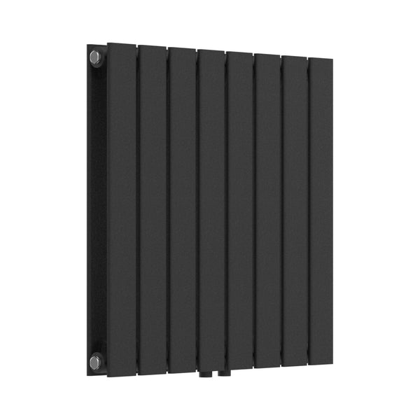 [neu.haus] Designradiator Nore 60x60x6,8 cm zwart