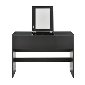 Kaptafel Dalvik met krukje en spiegel 72x100x48 cm - verschillende kleuren