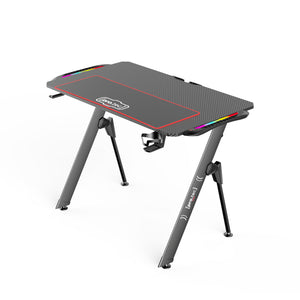 Game bureau Stockton met LED-verlichting meerkleurig - 2 varianten