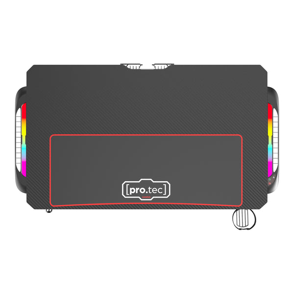 Game bureau Stockton met LED-verlichting meerkleurig - 2 varianten