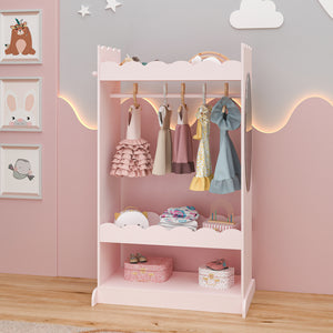 Kindergarderobe Vestnes met spiegel [en.casa]