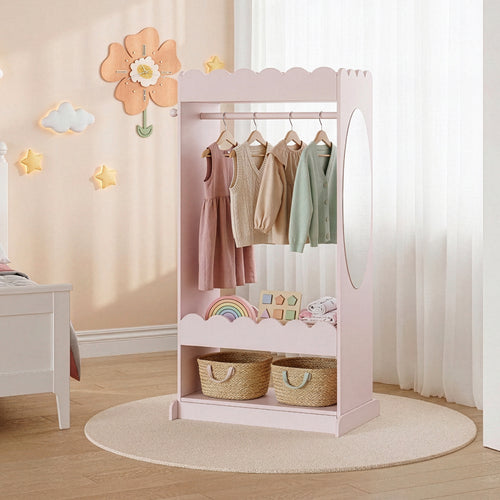 Kindergarderobe Vestnes met spiegel [en.casa]