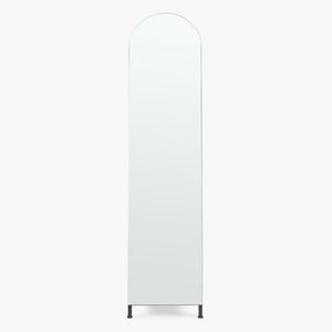 Garderobespiegel Frenraby met kledingrek 165x40x35 cm [en.casa]