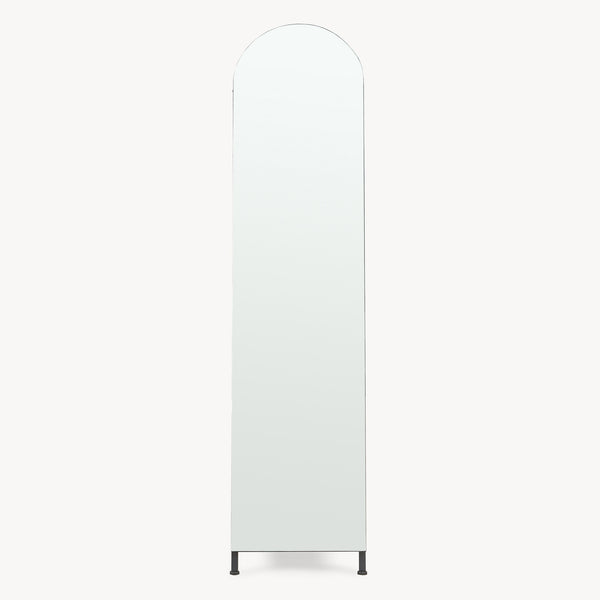 Garderobespiegel Frenraby met kledingrek 165x40x35 cm [en.casa]