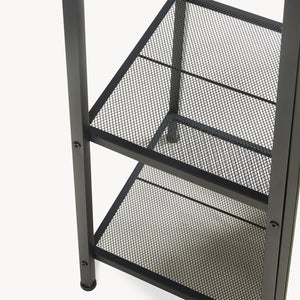Garderobespiegel Frenraby met kledingrek 165x40x35 cm [en.casa]