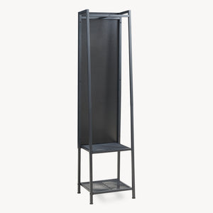 Garderobespiegel Klilbojle met kledingrek 160x40x35 cm [en.casa]