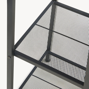 Garderobespiegel Klilbojle met kledingrek 160x40x35 cm [en.casa]