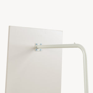 Garderobespiegel Saden met kledingrek 165x40x51 cm [en.casa]